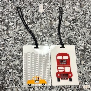 NYC and London Luggage Tags